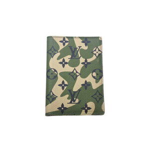 Louis Vuitton Couverture passport Wallet by Takashi Murakami camo